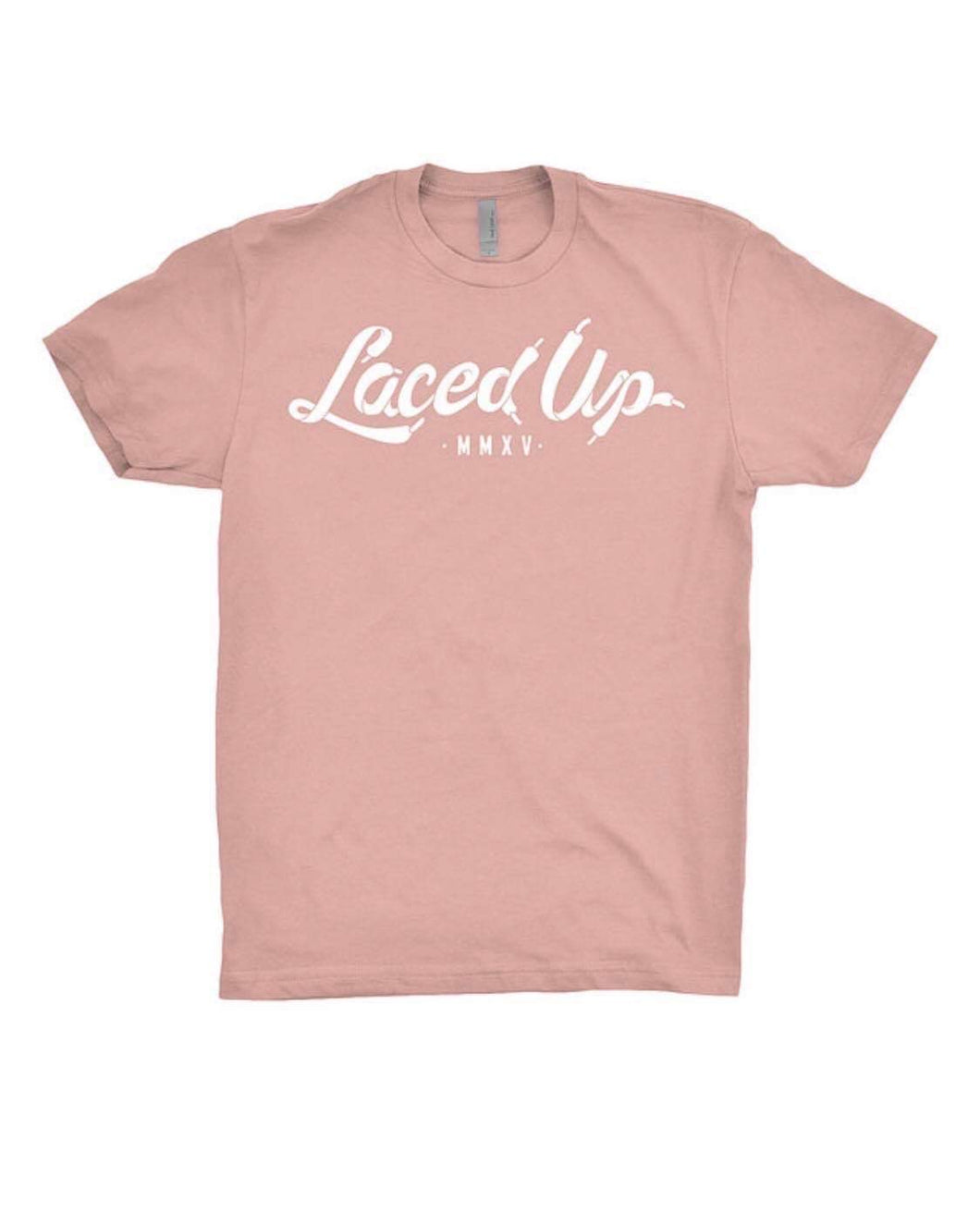 Desert Pink Laced Up Crew Tee